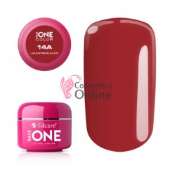 Gel UV Base One Silcare color rosu Heartbreaker 5ml 